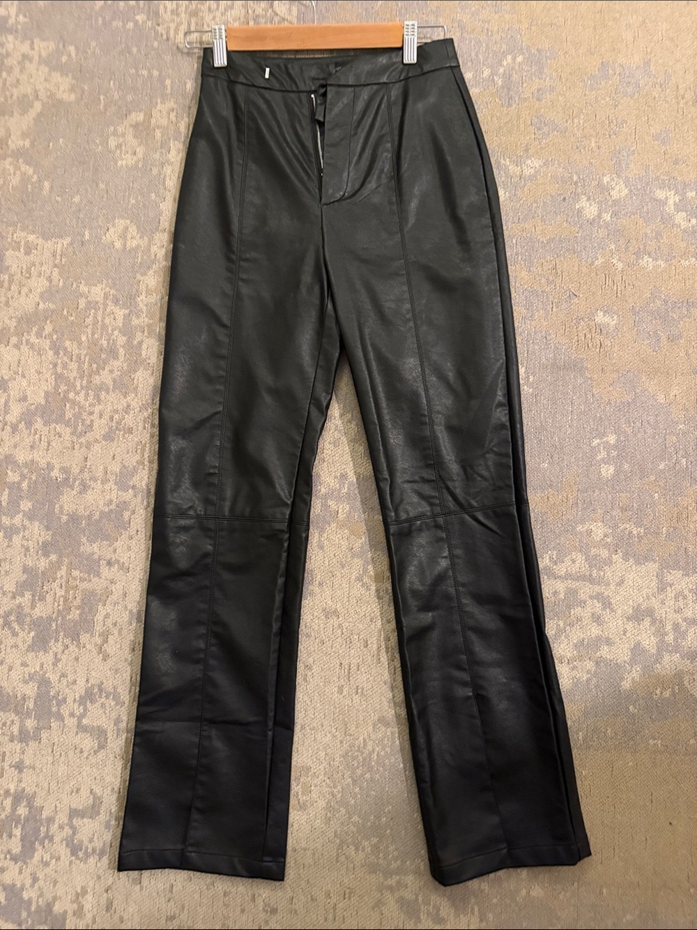 Papermoon Faux Leather Pants